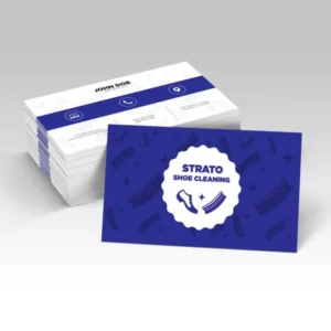 Sample suede business cards with velvet lamination